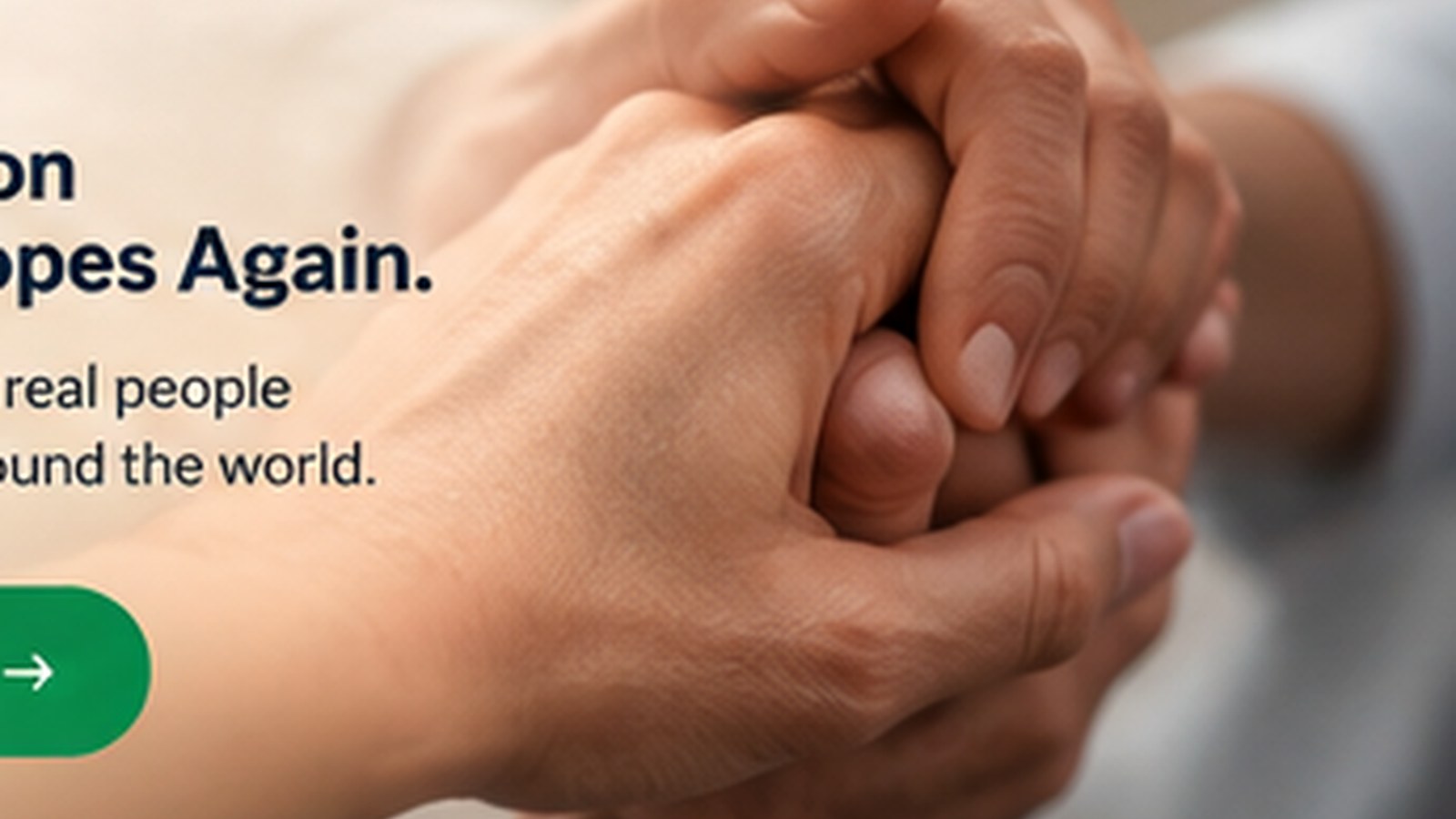 Small gestures can carry hope